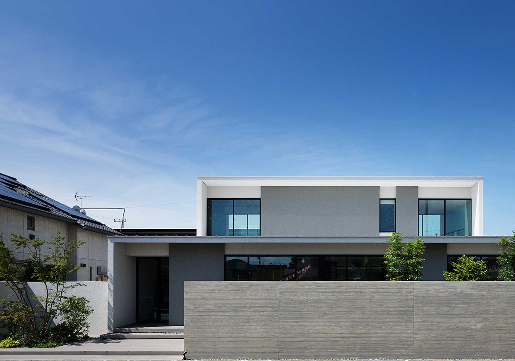 群馬県太田市の設計事務所がつくる伊勢崎市住宅の外観